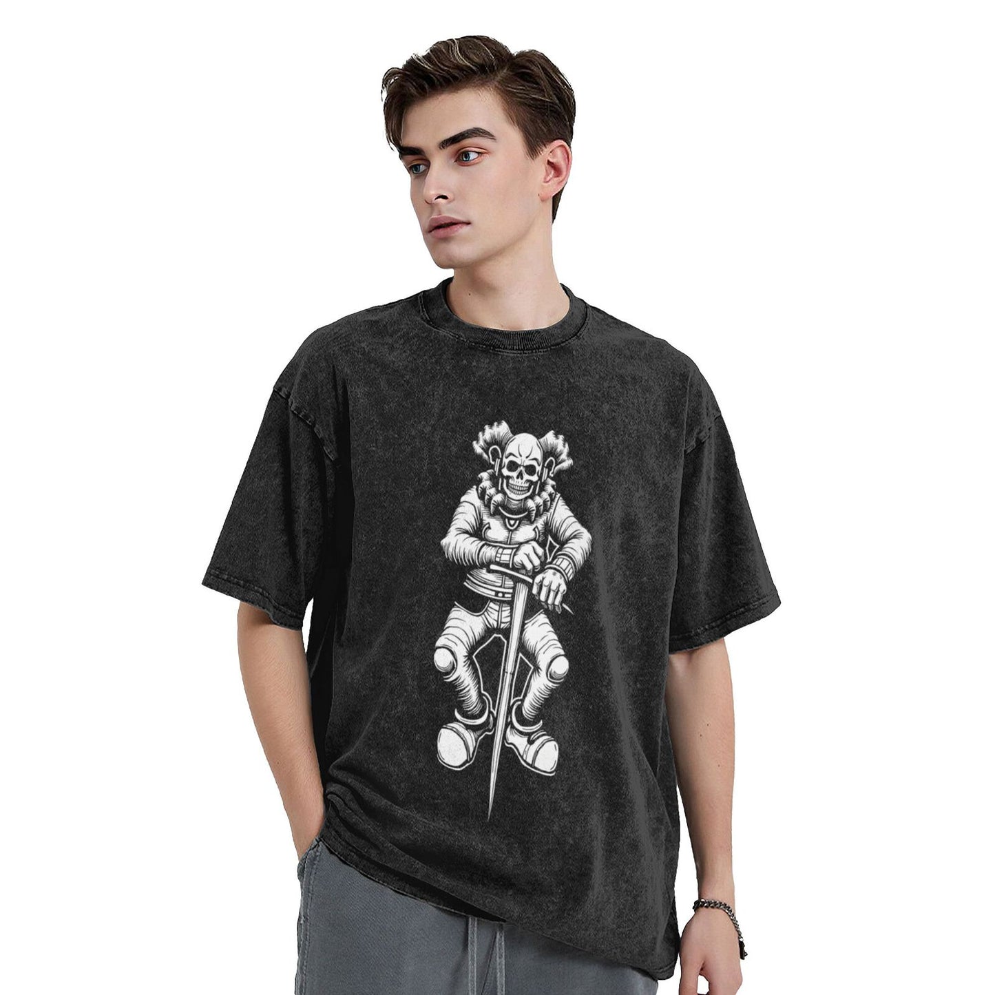 Men's Cotton T-Shirts Unisex Short Sleeves Casual T-Shirts for Men GOT099W