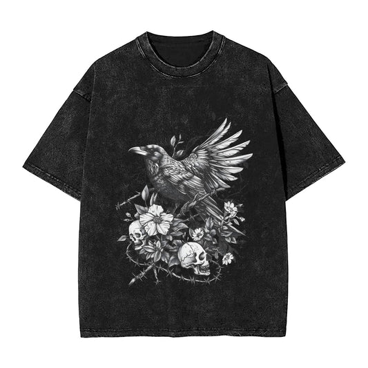 Men's Heavyweight Cotton Short Sleeve Crew Neck T-Shirt GOT102B