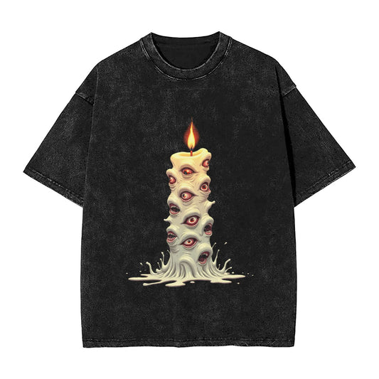 Men's Heavyweight Cotton Short Sleeve Crew Neck T-Shirt GOT110Y