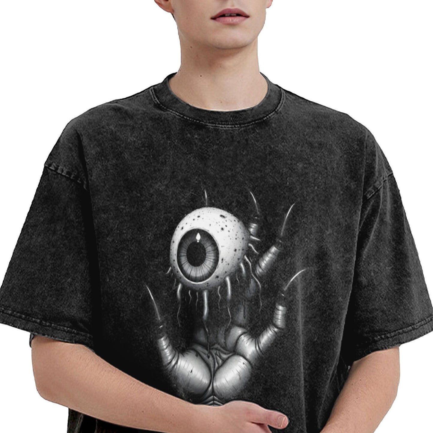 Men's Heavyweight Cotton Short Sleeve Crew Neck T-Shirt GOT103B