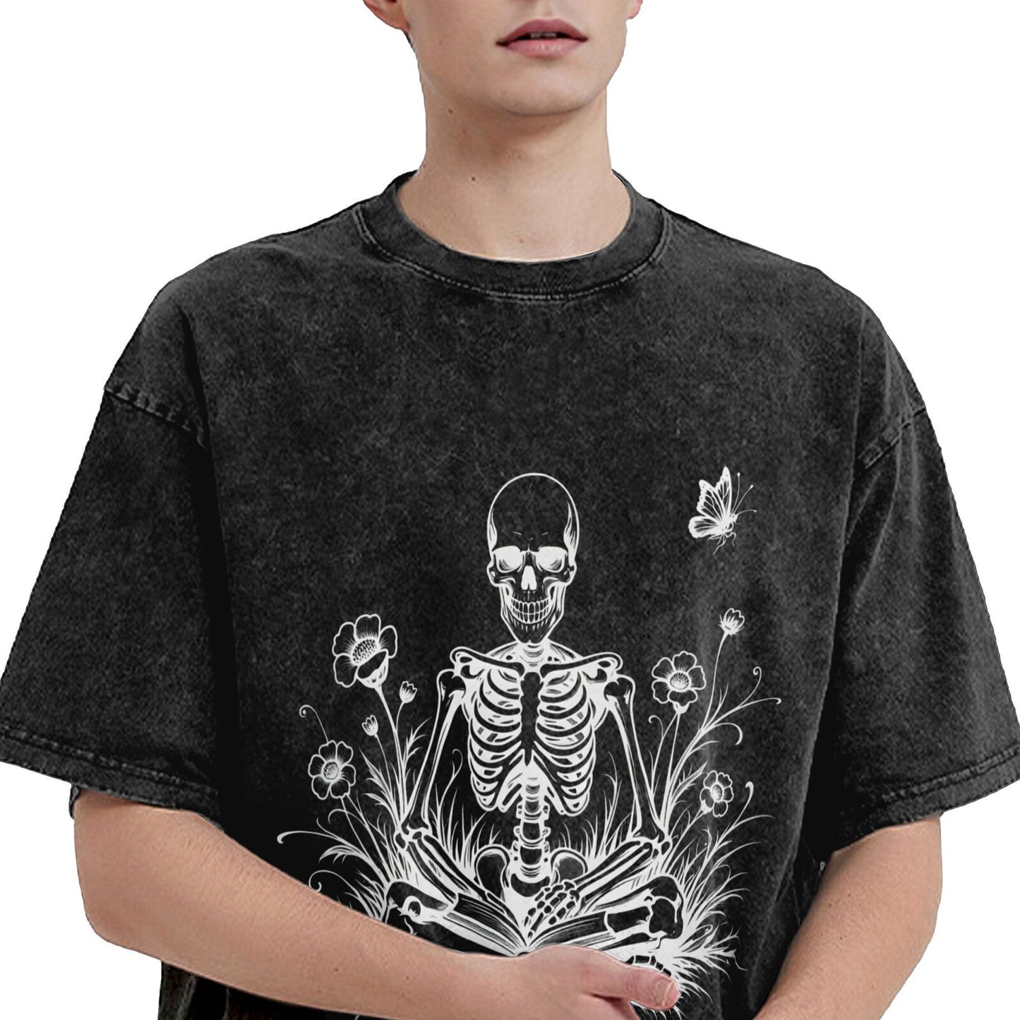 Men's Cotton T-Shirts Unisex Short Sleeves Casual T-Shirts for Men GOT131W