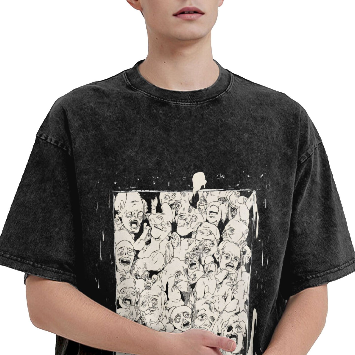 Men's Cotton T-Shirts Unisex Short Sleeves Casual T-Shirts for Men GOT097C
