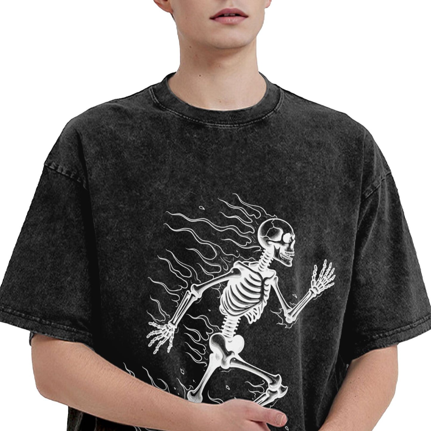 Men's Cotton T-Shirts Unisex Short Sleeves Casual T-Shirts for Men GOT096W