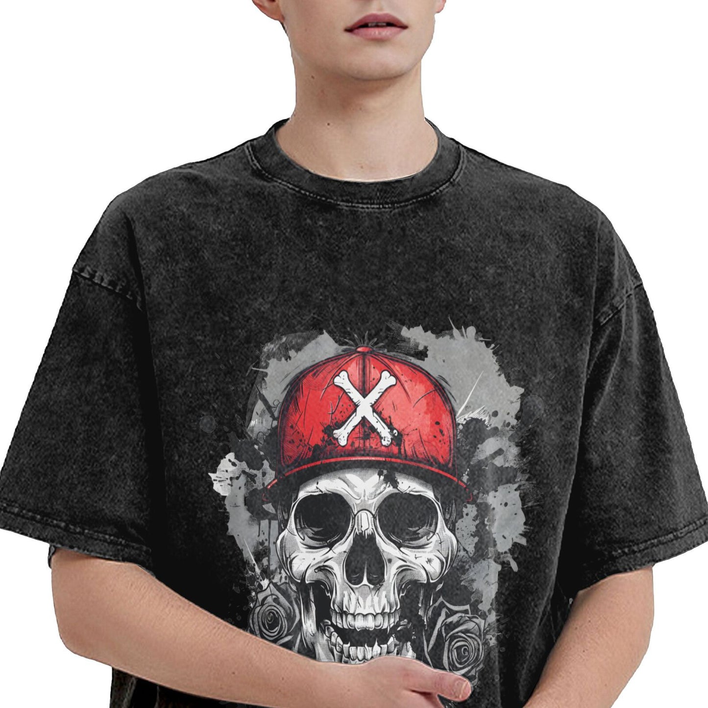 Men's Cotton T-Shirts Unisex Short Sleeves Casual T-Shirts for Men GOT051B