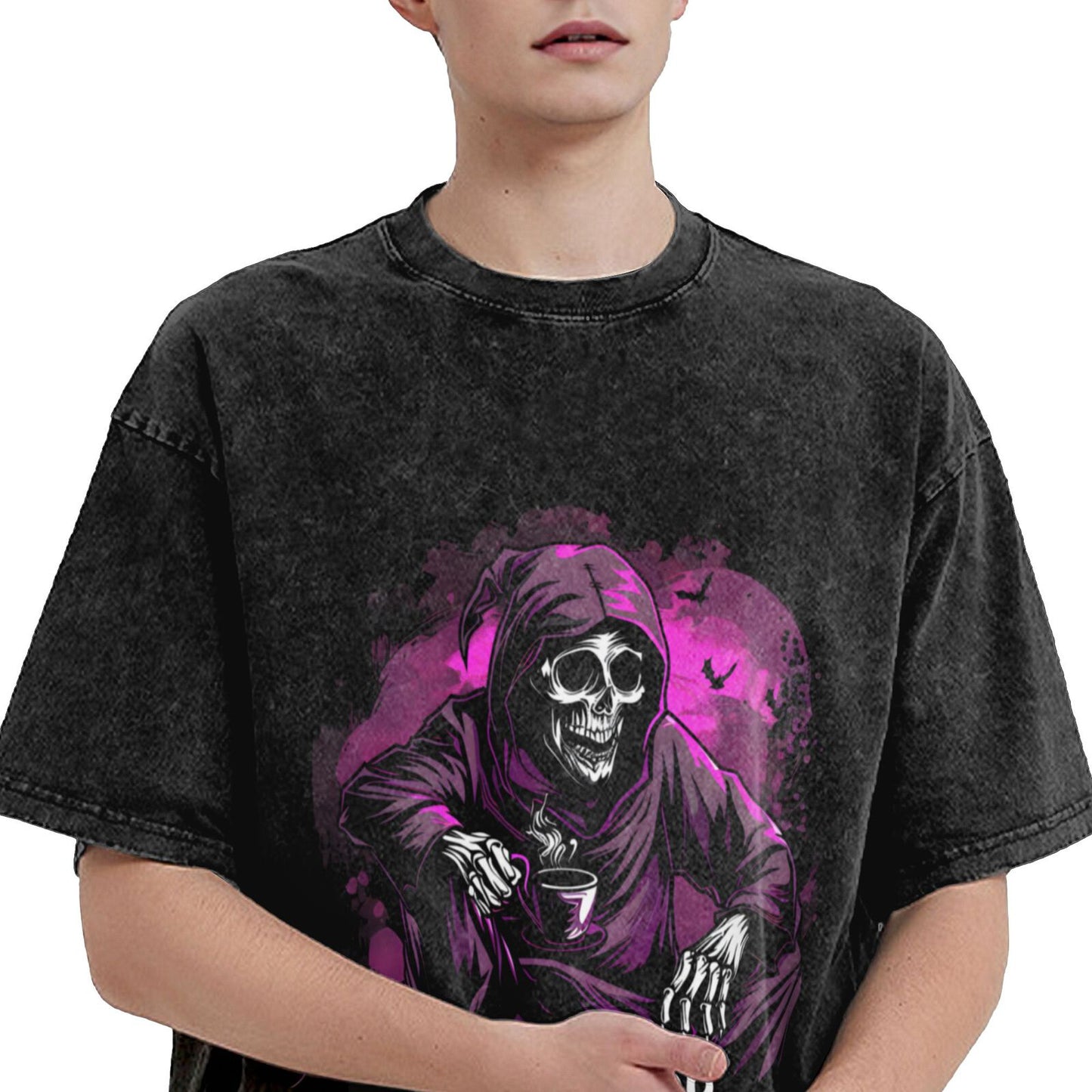 Men's Cotton T-Shirts Unisex Short Sleeves Casual T-Shirts for Men GOT092P