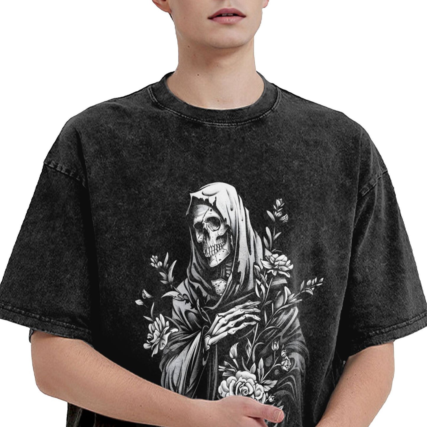 Men's Heavyweight Cotton Short Sleeve Crew Neck T-Shirt GOT101G