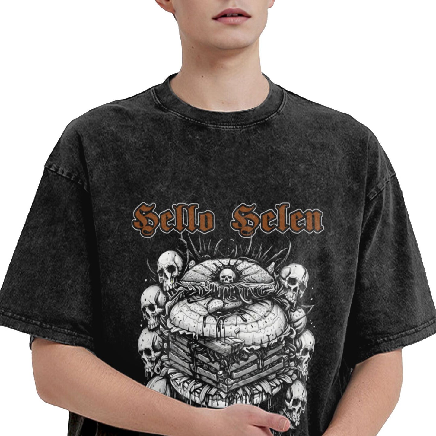 Men's Cotton T-Shirts Unisex Short Sleeves Casual T-Shirts for Men GOT057W