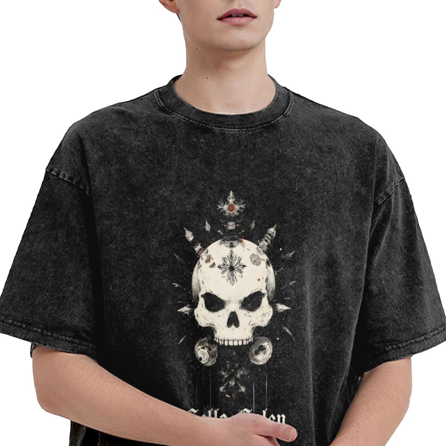 Men's Cotton T-Shirts Unisex Short Sleeves Casual T-Shirts for Men GOT098C