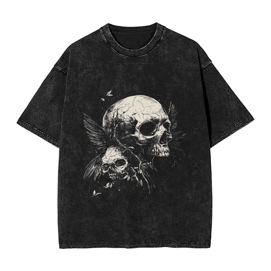 Mens Cotton T-Shirt - Soft Reinforced Neckline with Custom Prints for Everyday Style FZM001-GOT013Y