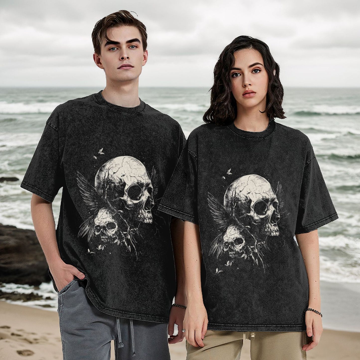 Mens Cotton T-Shirt - Soft Reinforced Neckline with Custom Prints for Everyday Style FZM001-GOT013Y