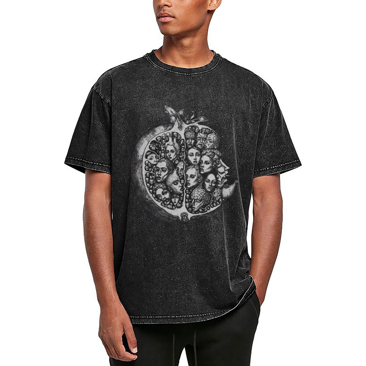 Men's Cotton T-Shirts Unisex Short Sleeves Casual T-Shirts for Men GOT015G