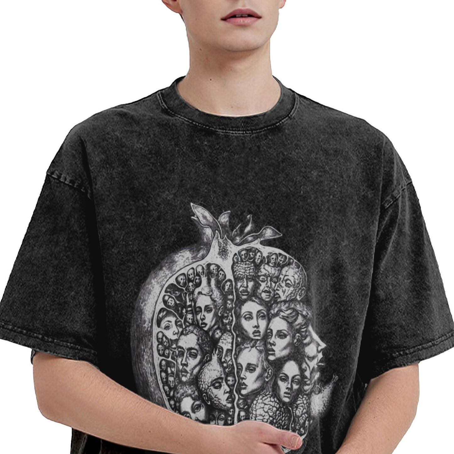 Men's Cotton T-Shirts Unisex Short Sleeves Casual T-Shirts for Men GOT015G