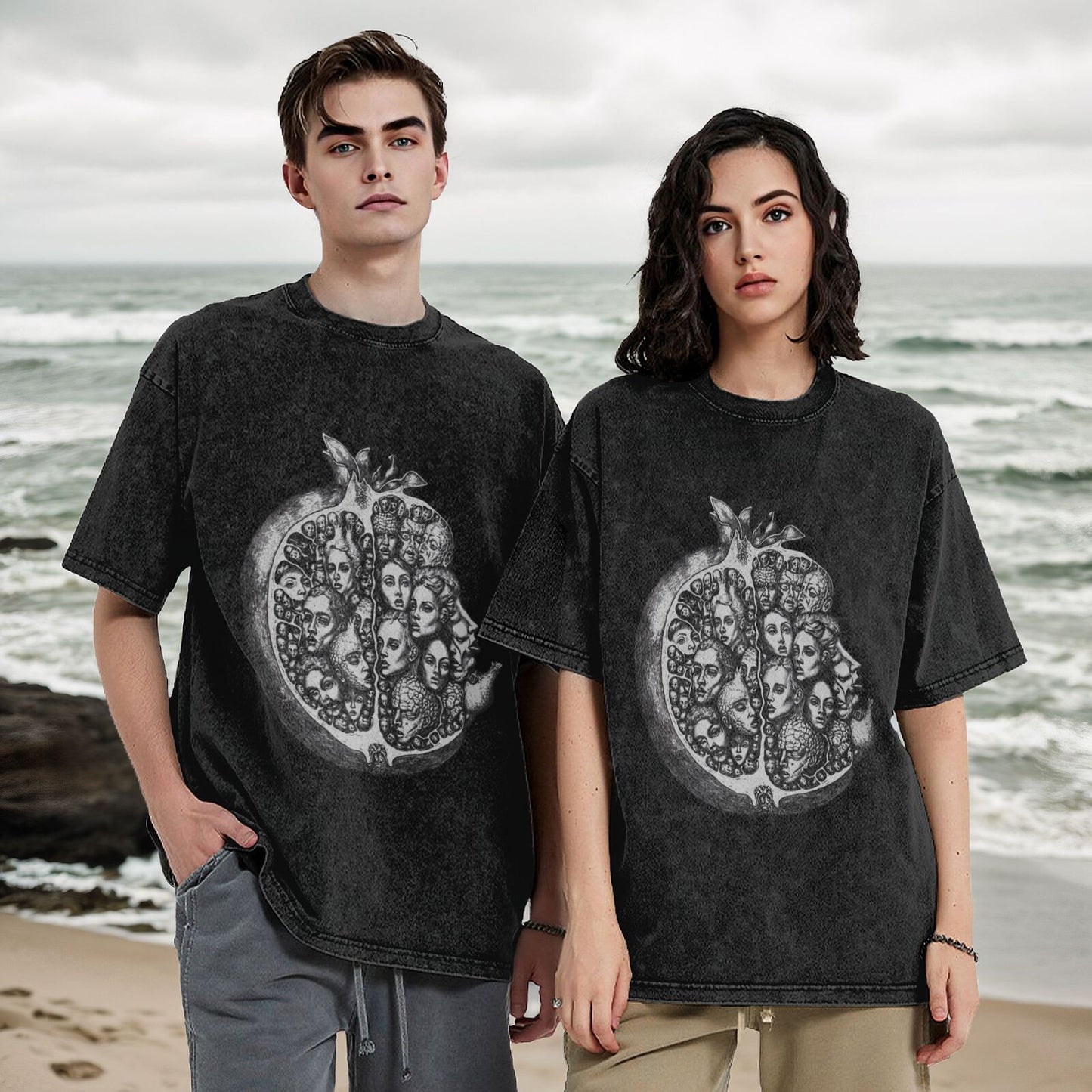 Men's Cotton T-Shirts Unisex Short Sleeves Casual T-Shirts for Men GOT015G