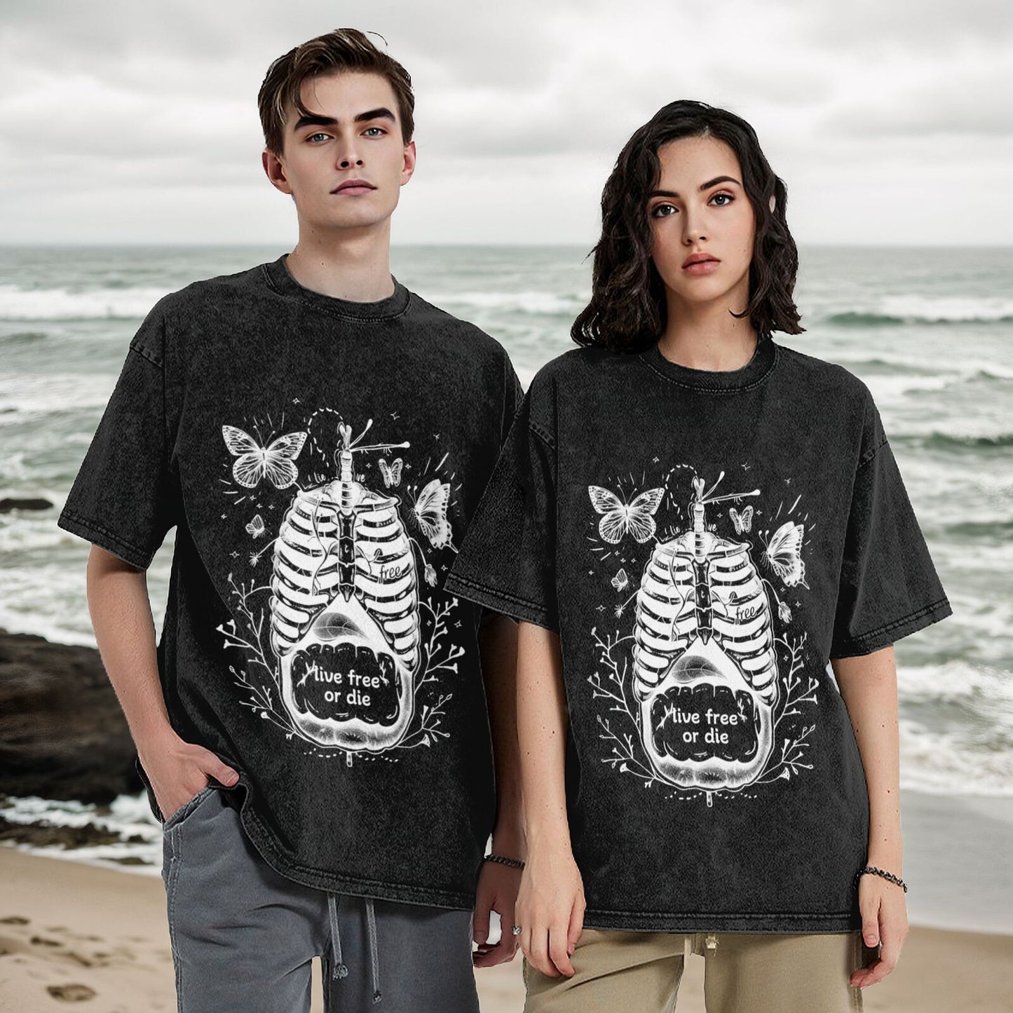 Men's Cotton T-Shirts Unisex Short Sleeves Casual T-Shirts for Men GOT016W
