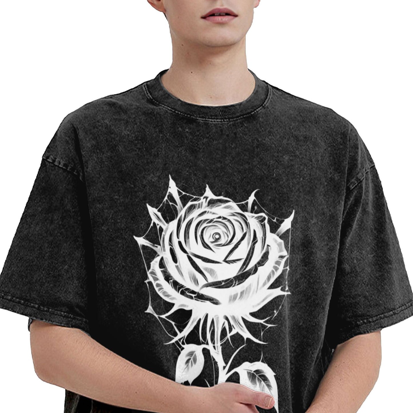 Men's Cotton T-Shirts Unisex Short Sleeves Casual T-Shirts for Men GOT017W