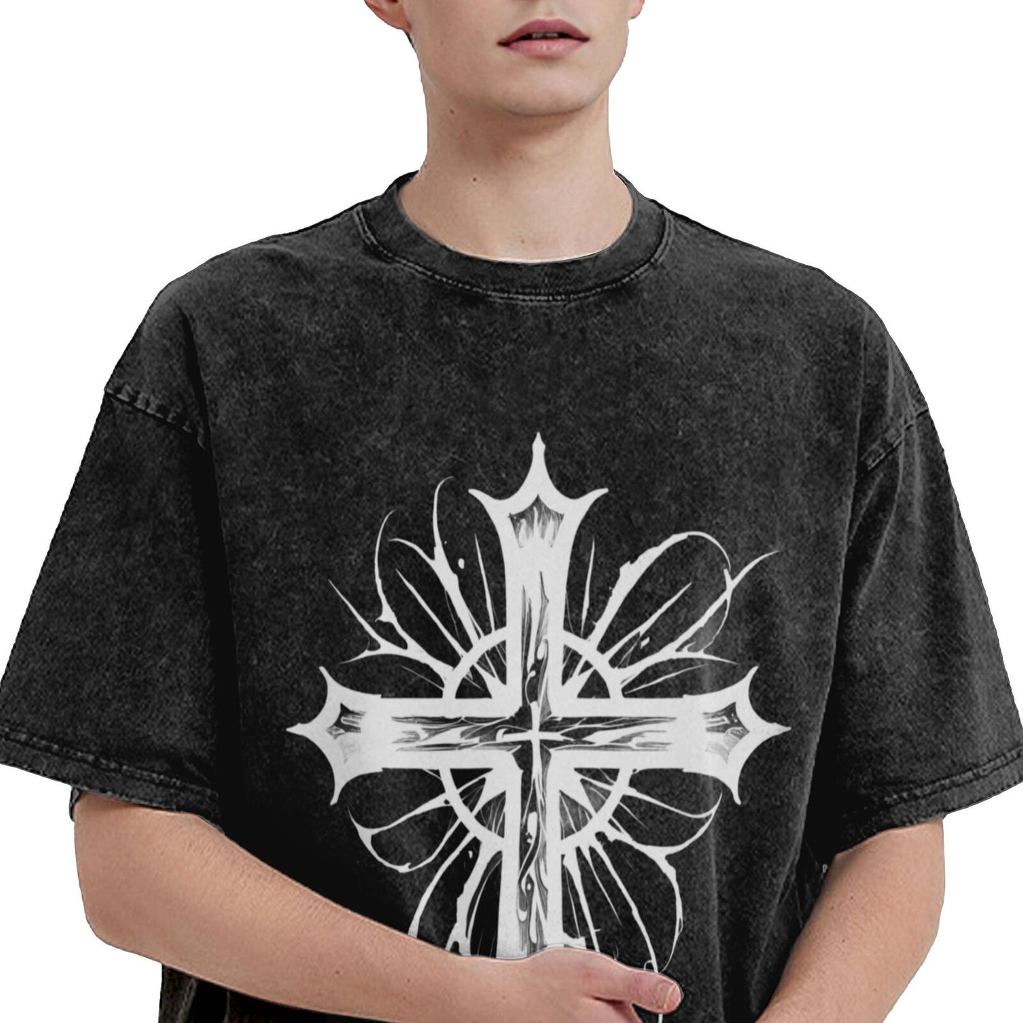 Men's Cotton T-Shirts Unisex Short Sleeves Casual T-Shirts for Men GOT018W