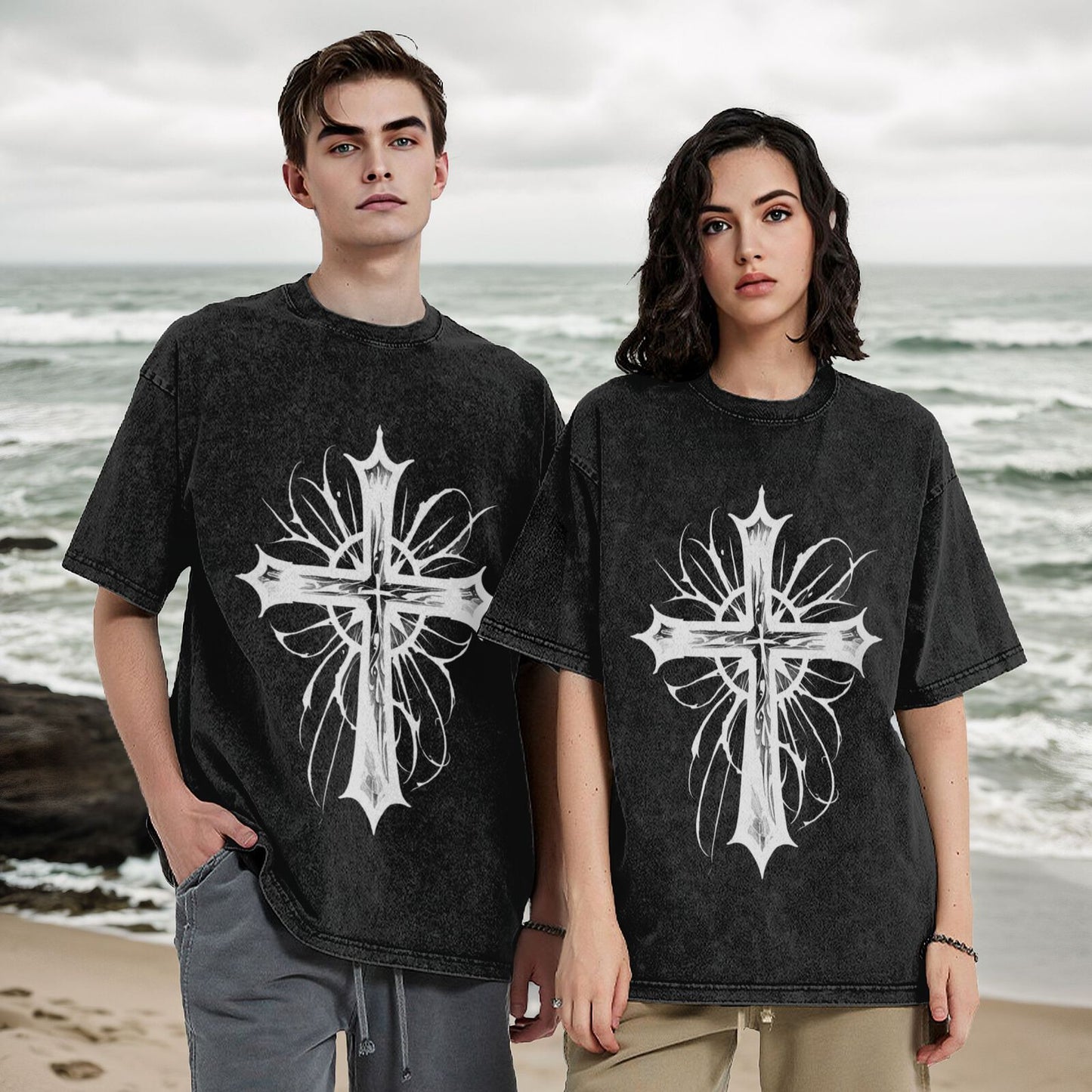 Men's Cotton T-Shirts Unisex Short Sleeves Casual T-Shirts for Men GOT018W