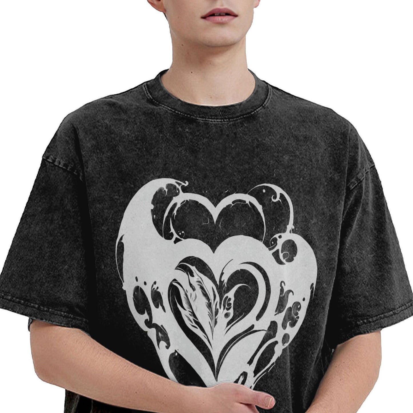 Men's Cotton T-Shirts Unisex Short Sleeves Casual T-Shirts for Men GOT021W