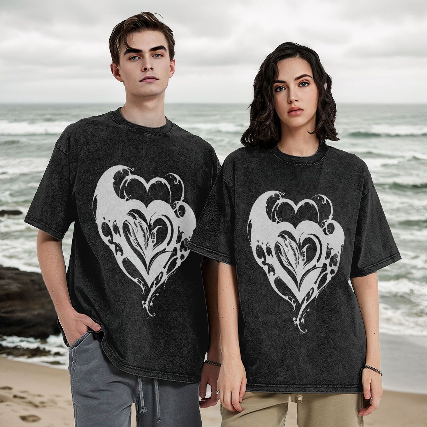 Men's Cotton T-Shirts Unisex Short Sleeves Casual T-Shirts for Men GOT021W