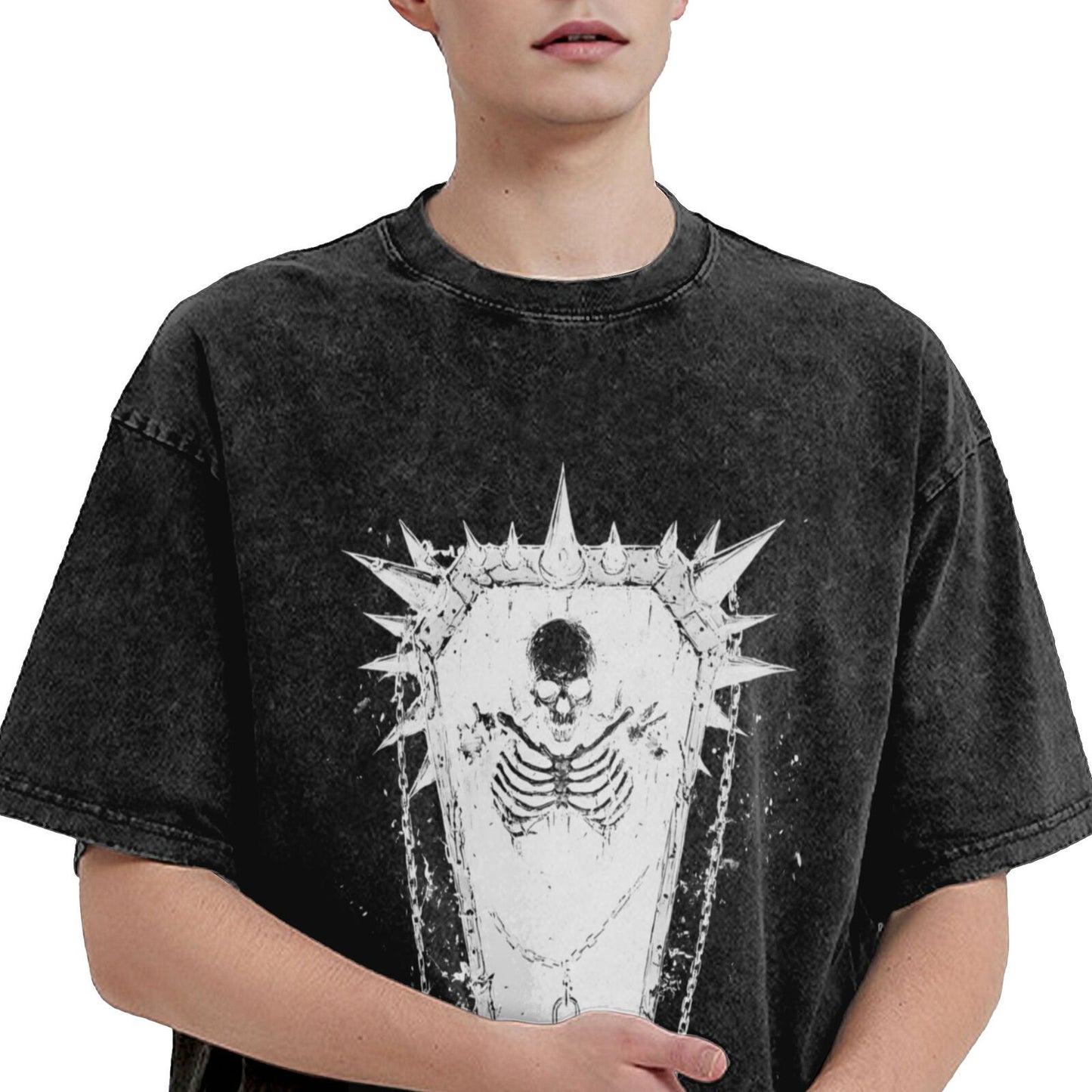 Men's Cotton T-Shirts Unisex Short Sleeves Casual T-Shirts for Men GOT022W