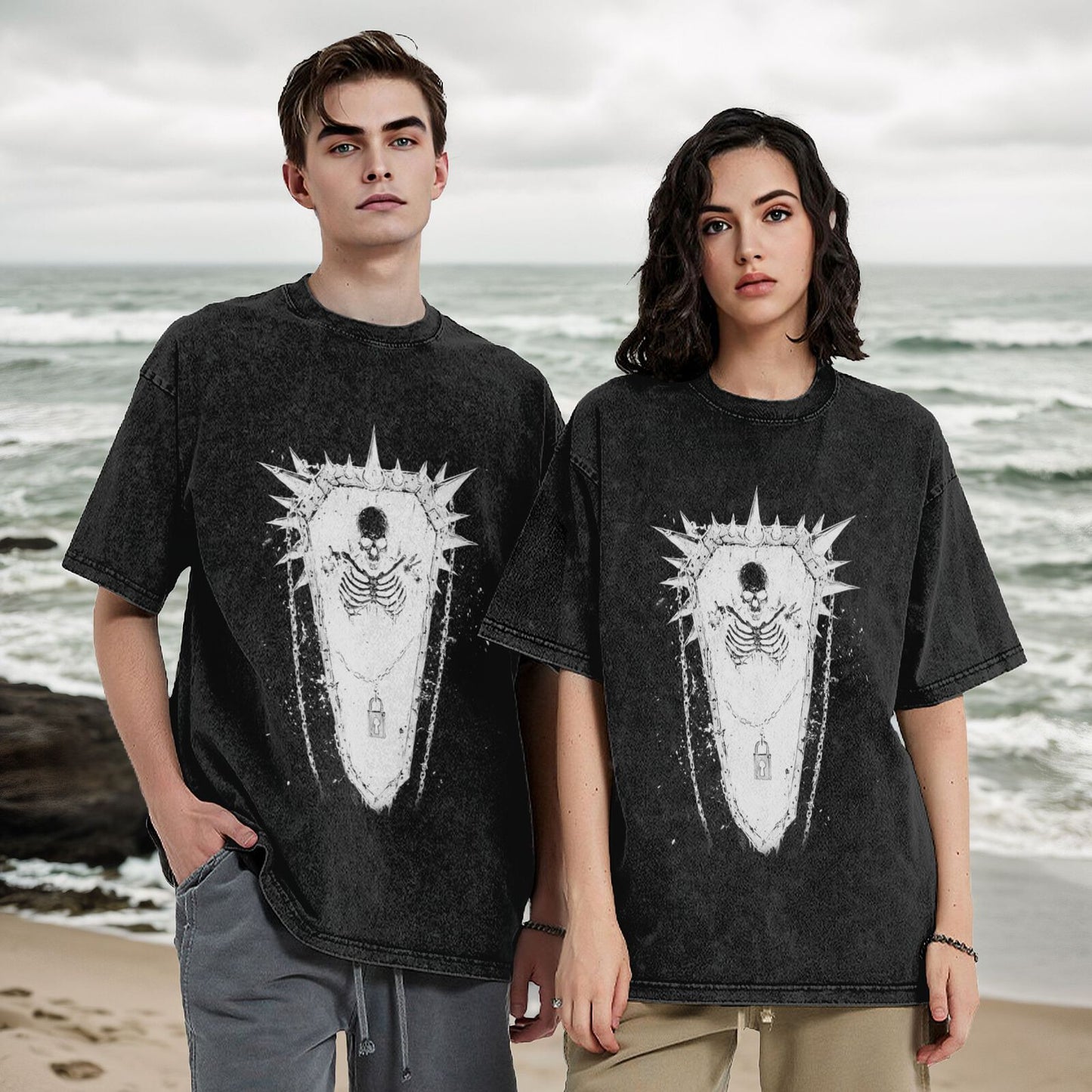Men's Cotton T-Shirts Unisex Short Sleeves Casual T-Shirts for Men GOT022W