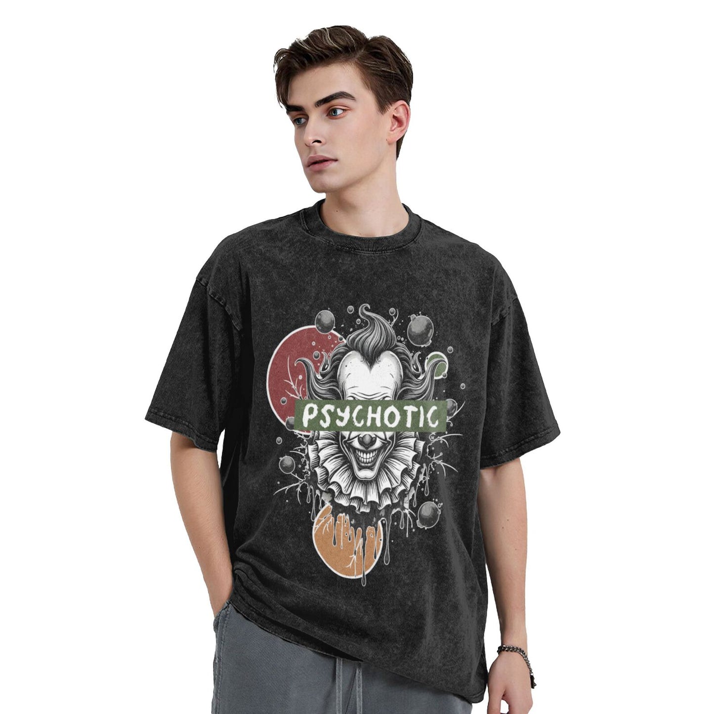 Men's Cotton T-Shirts Unisex Short Sleeves Casual T-Shirts for Men GOT055B