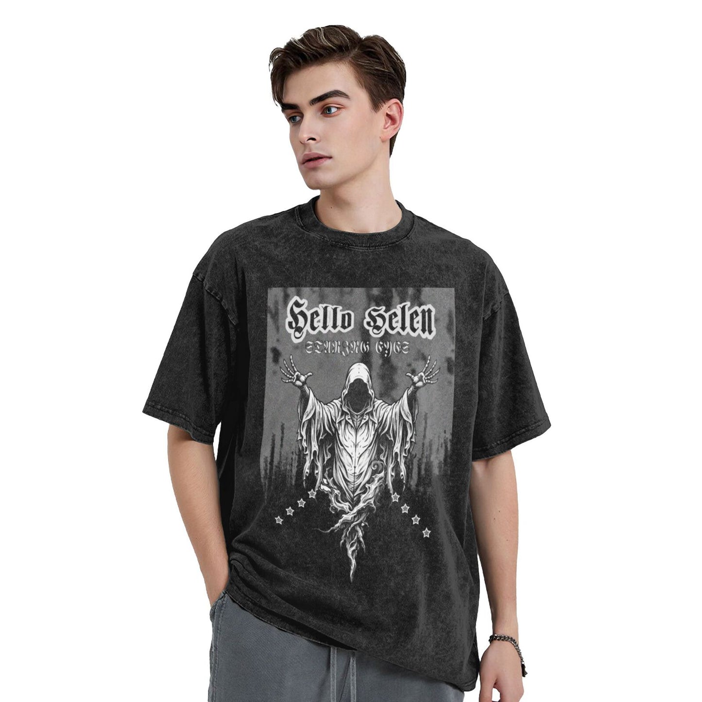 Men's Cotton T-Shirts Unisex Short Sleeves Casual T-Shirts for Men GOT056G