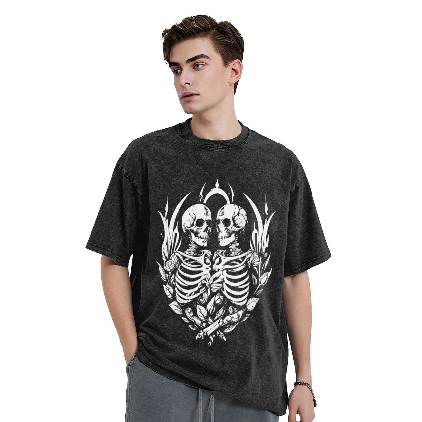 Mens T Shirt - Short Sleeve Breathable Workout Shirt with 4-Way Stretch Fresh Classic Tshirts GOT087W