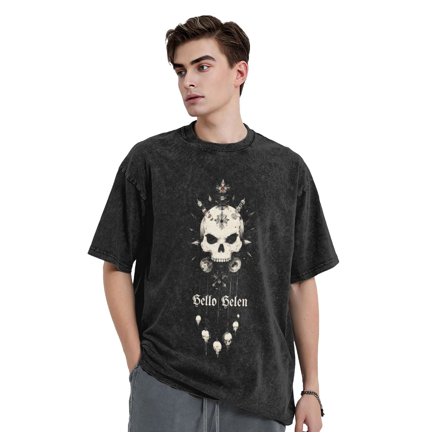 Men's Cotton T-Shirts Unisex Short Sleeves Casual T-Shirts for Men GOT098C