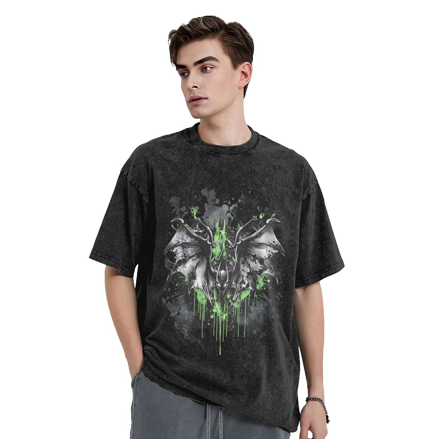 Mens T Shirt - Short Sleeve Breathable Workout Shirt with 4-Way Stretch Fresh Classic Tshirts GOT049G