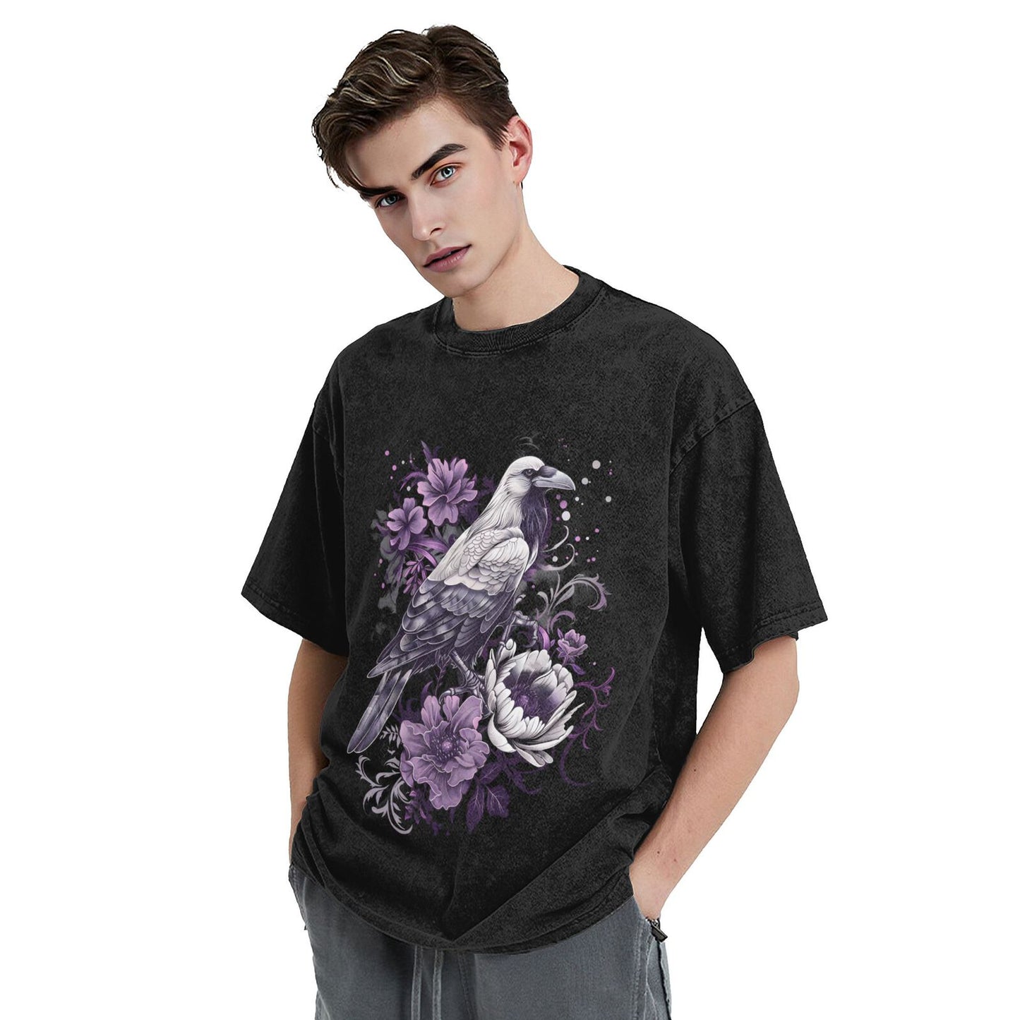 Men's Cotton T-Shirts Unisex Short Sleeves Casual T-Shirts for Men GOT091P