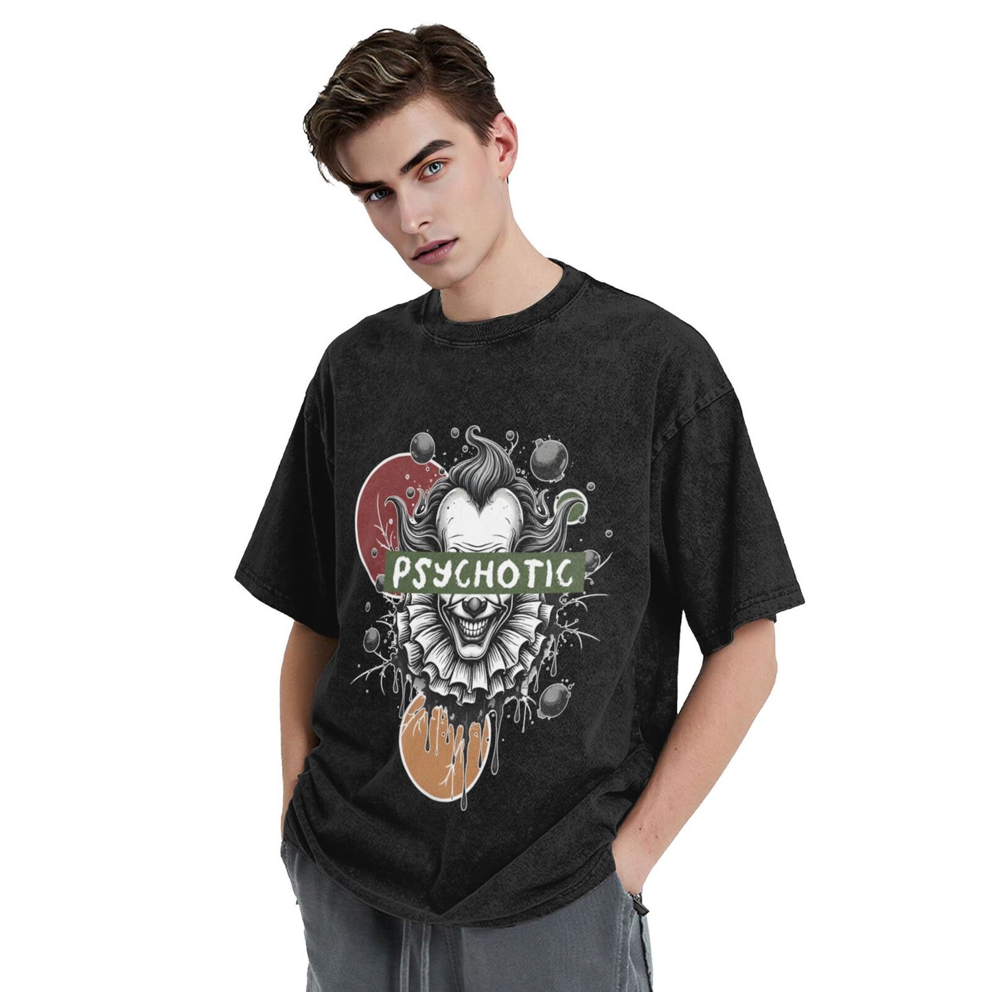 Men's Cotton T-Shirts Unisex Short Sleeves Casual T-Shirts for Men GOT055B