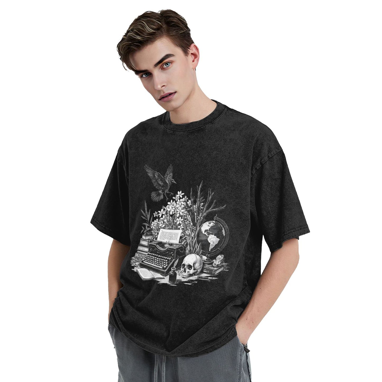 Mens T Shirt - Short Sleeve Breathable Workout Shirt with 4-Way Stretch Fresh Classic Tshirts GOT122B