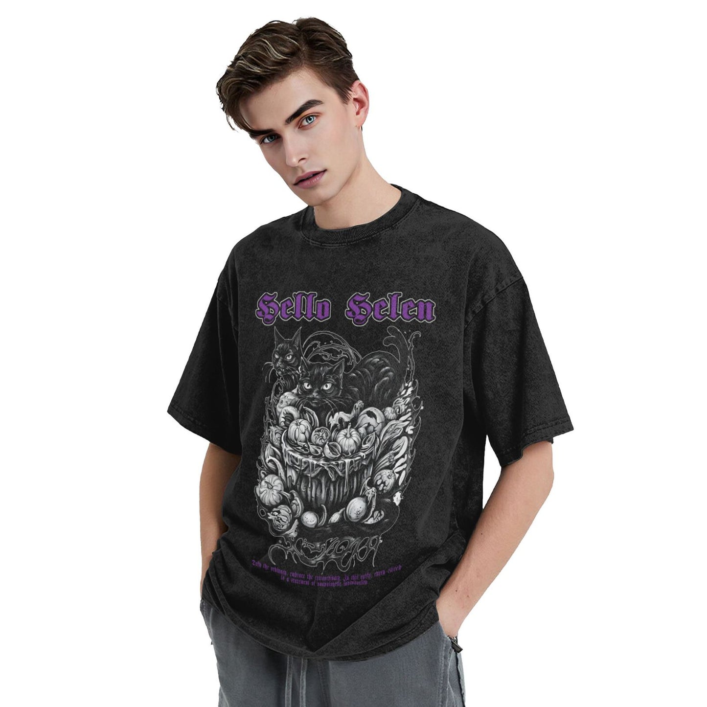 Men's Cotton T-Shirts Unisex Short Sleeves Casual T-Shirts for Men GOT058B