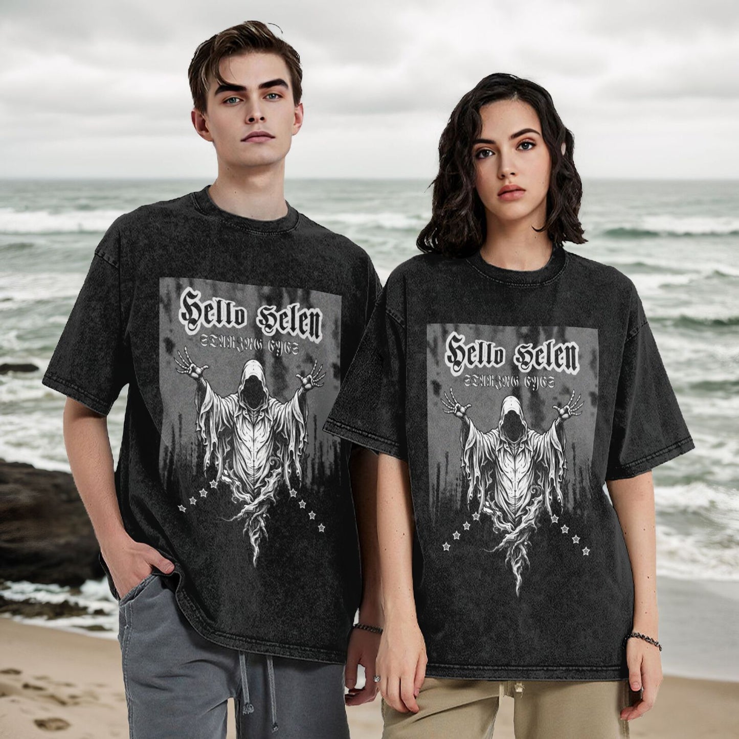 Men's Cotton T-Shirts Unisex Short Sleeves Casual T-Shirts for Men GOT056G