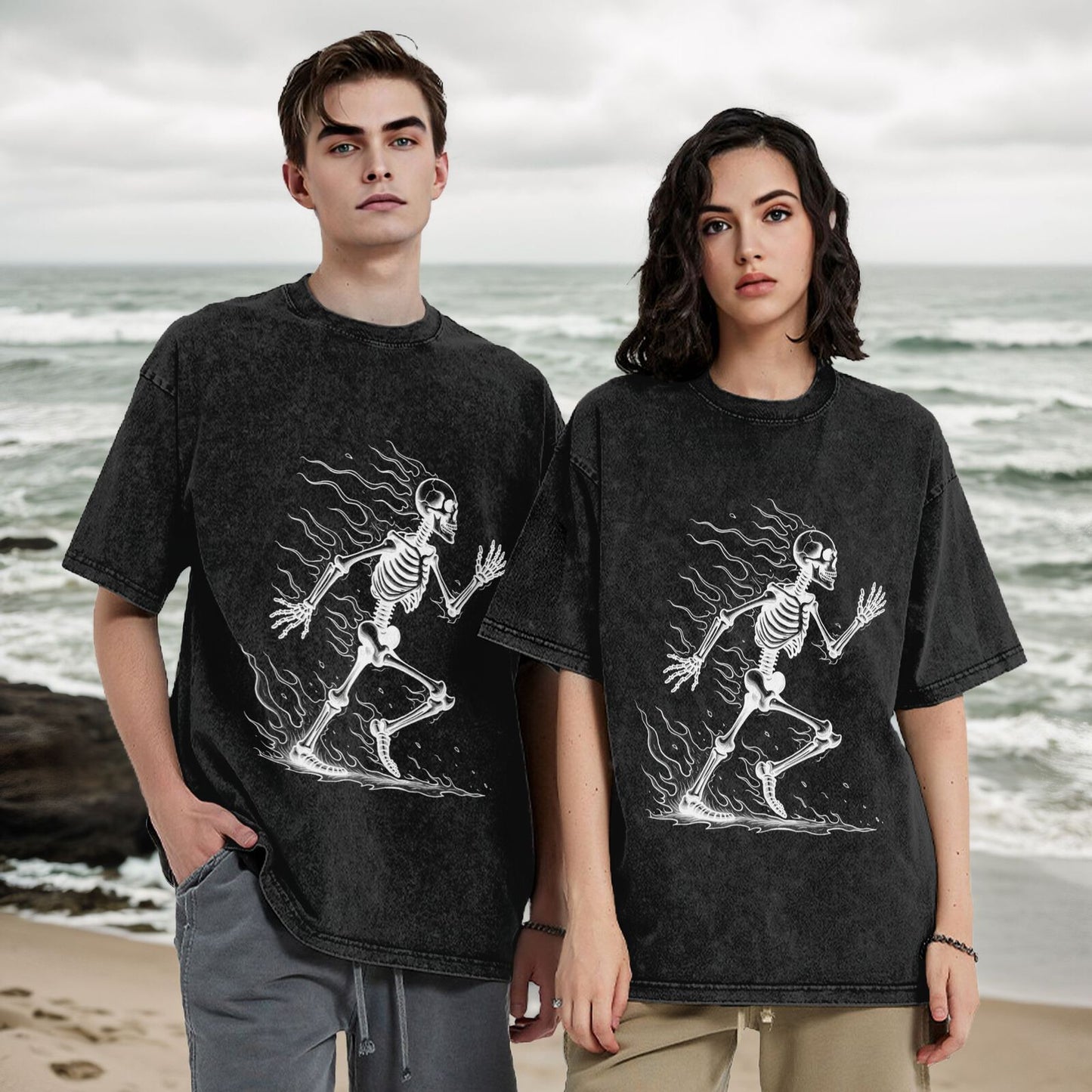 Men's Cotton T-Shirts Unisex Short Sleeves Casual T-Shirts for Men GOT096W