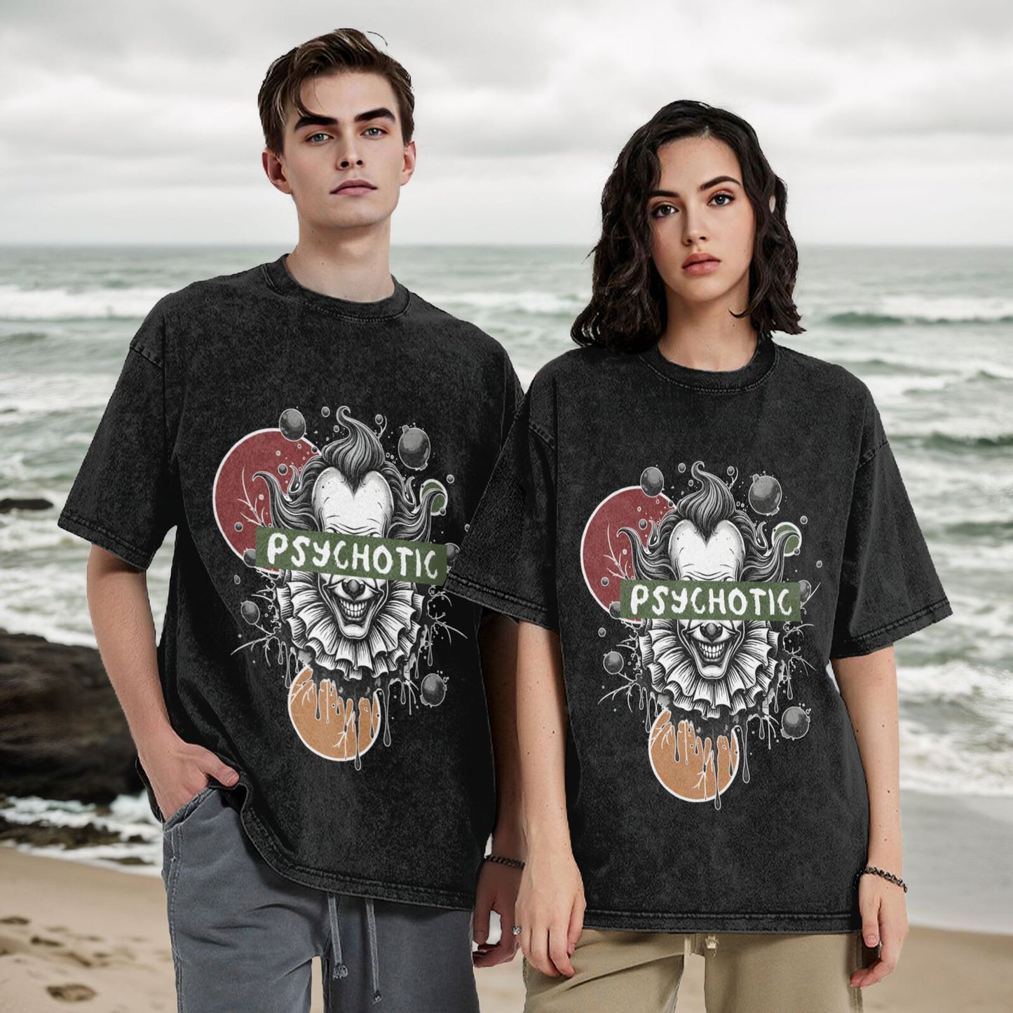 Men's Cotton T-Shirts Unisex Short Sleeves Casual T-Shirts for Men GOT055B