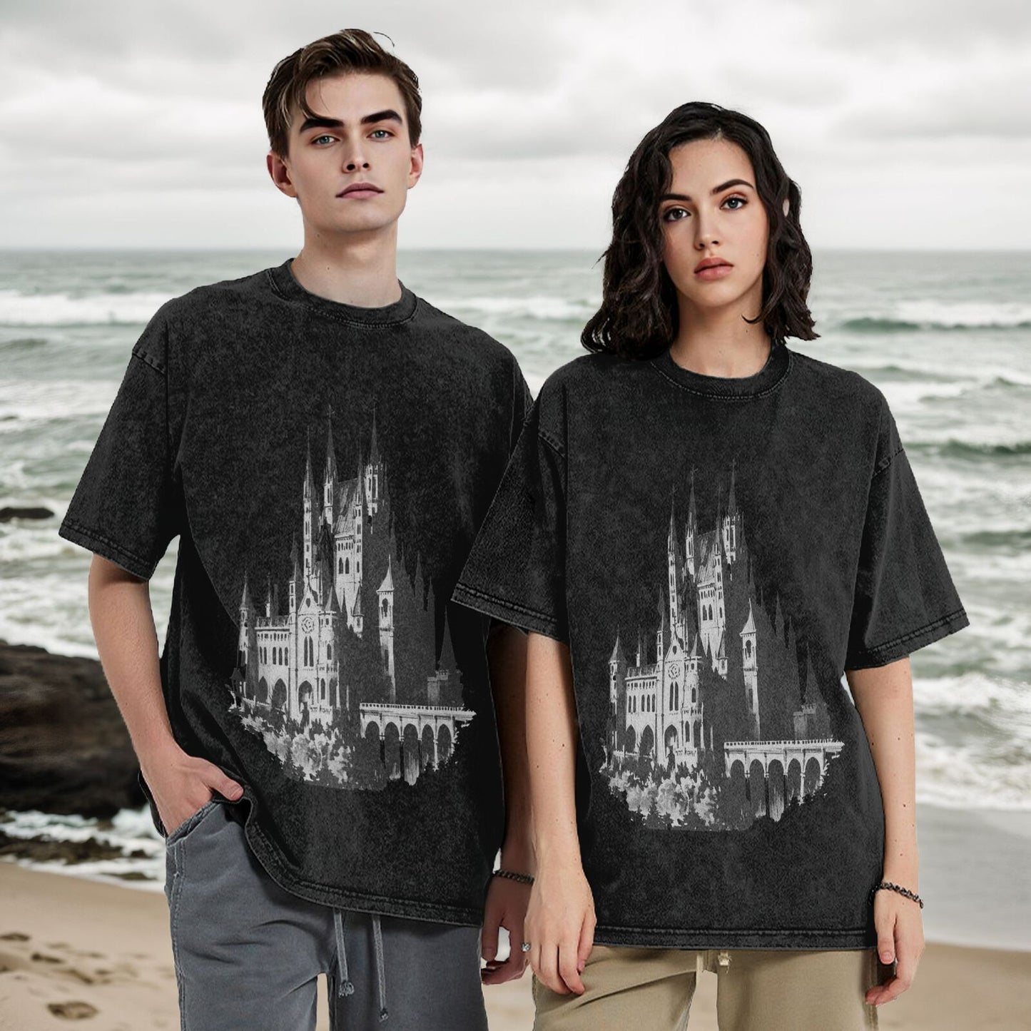 Men's Cotton T-Shirts Unisex Short Sleeves Casual T-Shirts for Men GOT100B
