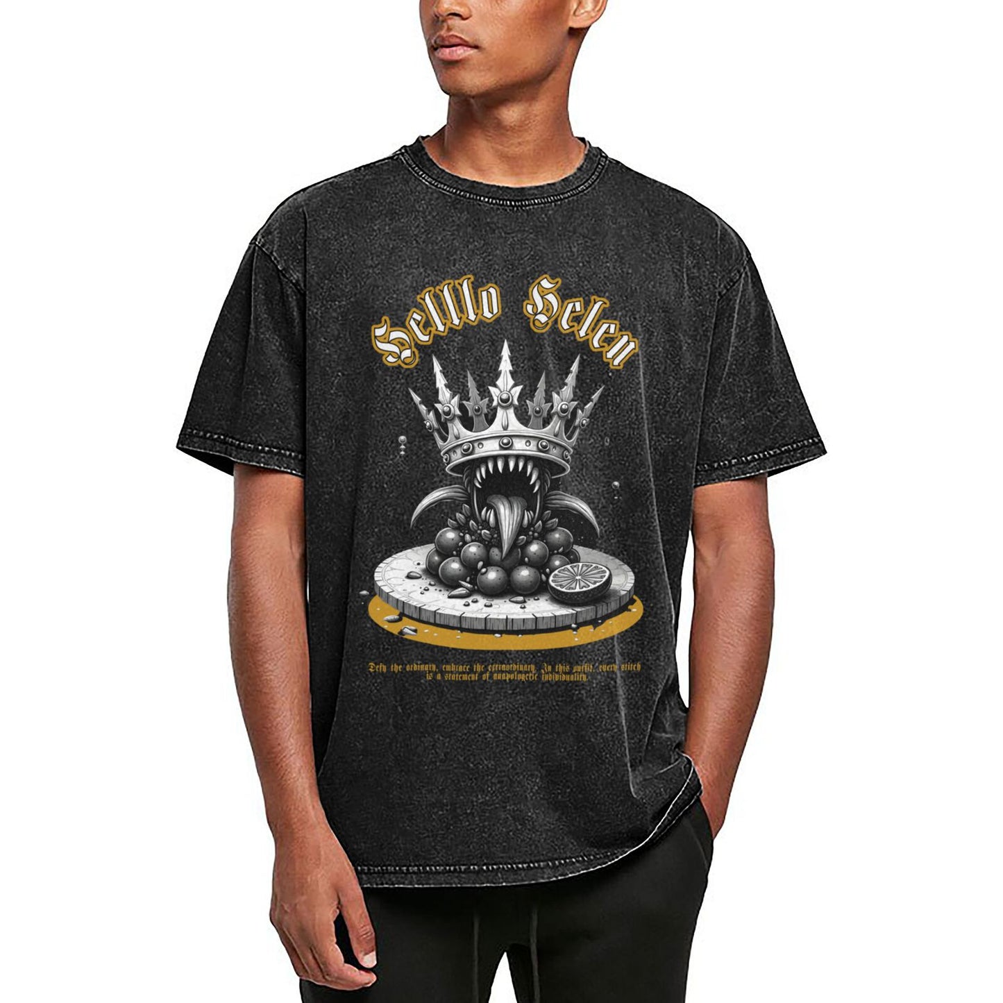 Men's Cotton T-Shirts Unisex Short Sleeves Casual T-Shirts for Men GOT059B