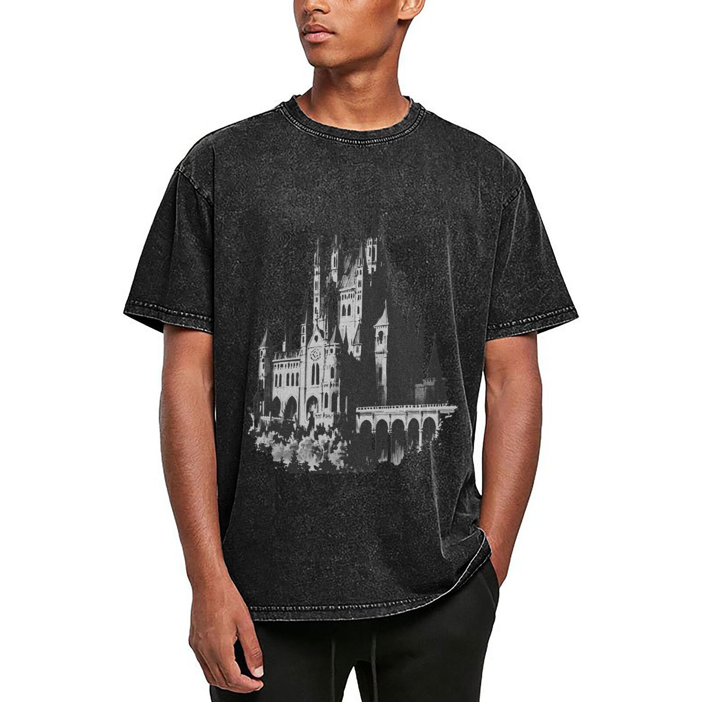Men's Cotton T-Shirts Unisex Short Sleeves Casual T-Shirts for Men GOT100B