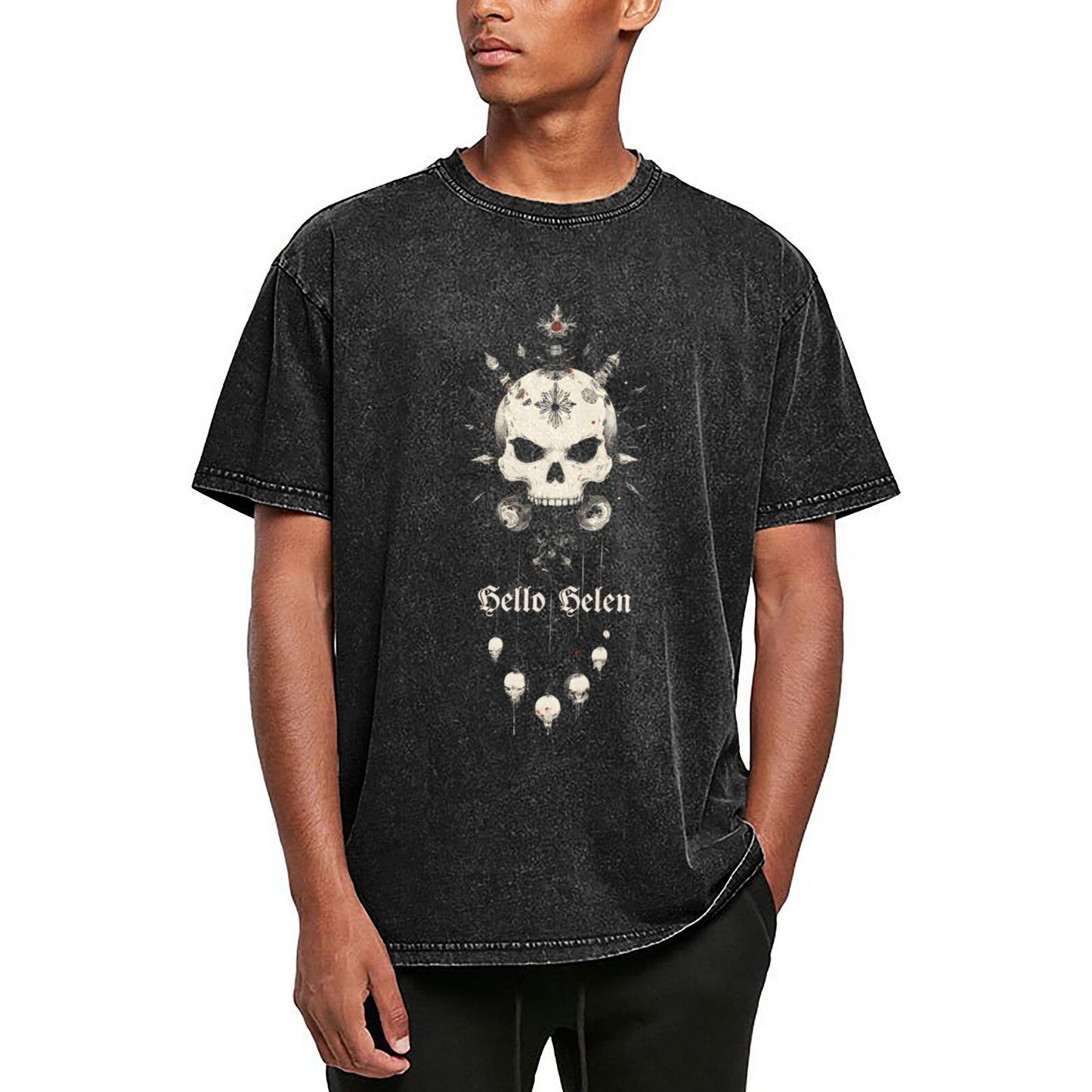 Men's Cotton T-Shirts Unisex Short Sleeves Casual T-Shirts for Men GOT098C