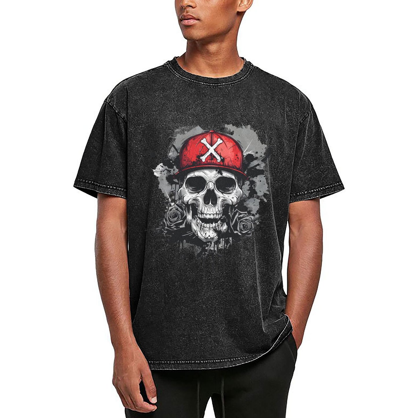 Men's Cotton T-Shirts Unisex Short Sleeves Casual T-Shirts for Men GOT051B